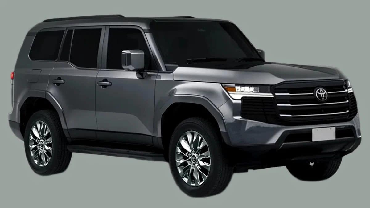 Повністю новий Toyota Land Cruiser Prado показали на якісних рендерах Toyota Land Cruiser Prado рендер
