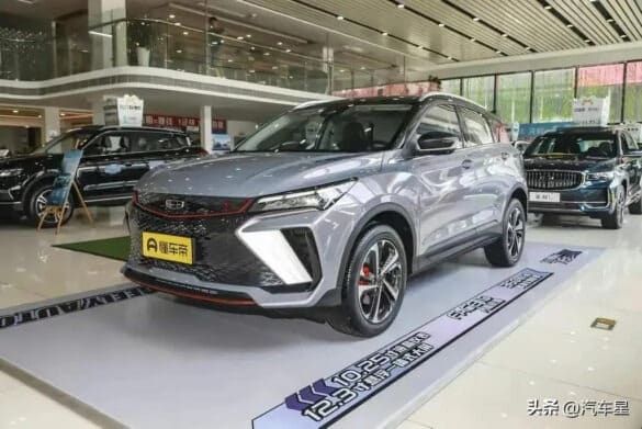 В Україні може з’явитися новий бюджетний кросовер Geely Geely Binyue Cool