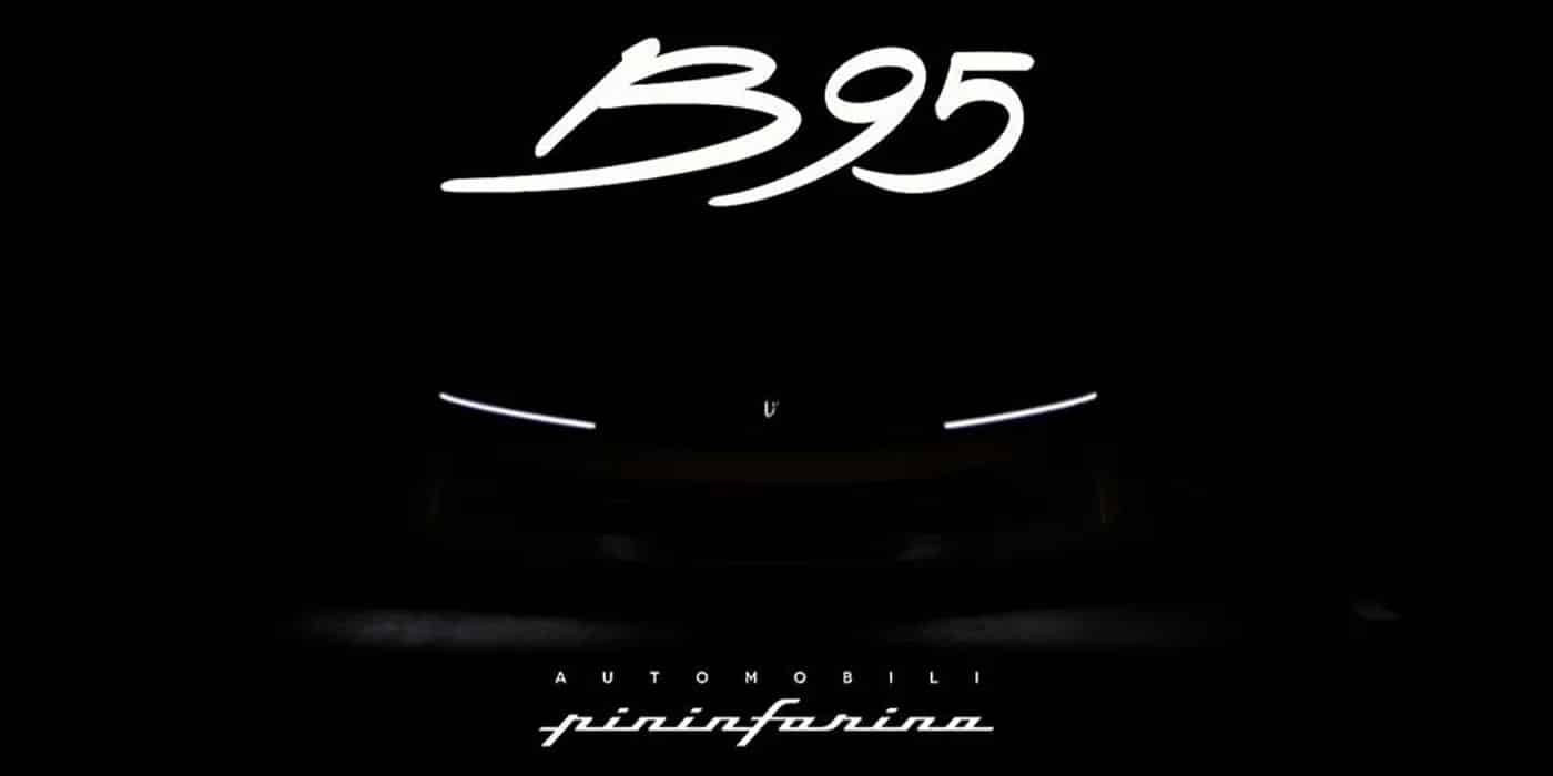 17 серпня Pininfarina презентує новий електромобіль B95 EV Pininfarina B95 EV
