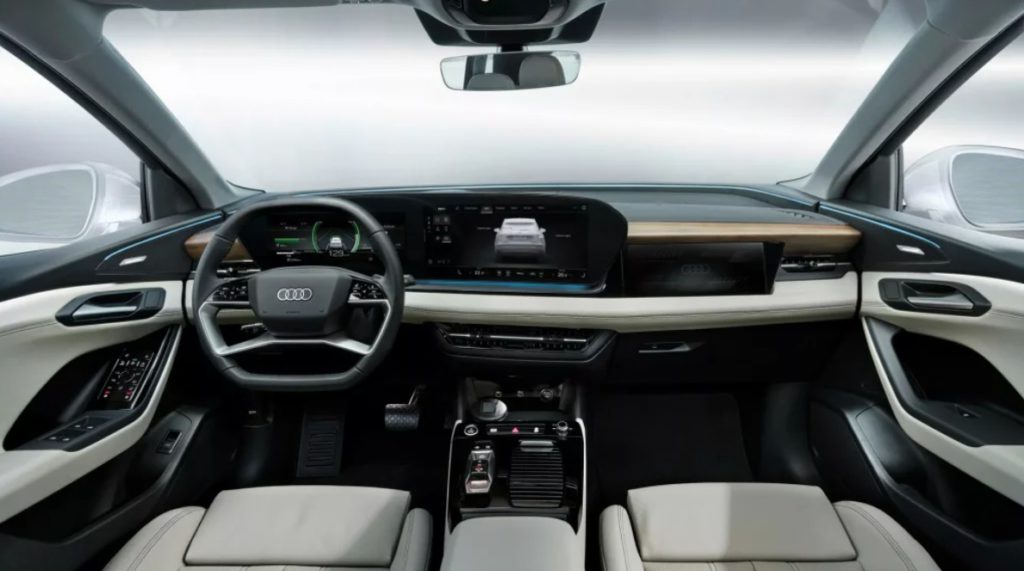 Audi Q6 e-tron інтер'єр
