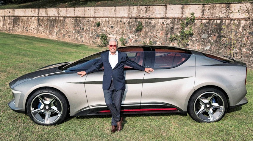 Джорджетто Джуджаро авто GFG Sibylla GG80