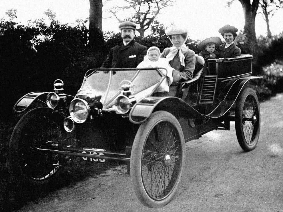 Lanchester 12HP Tonneau 1901