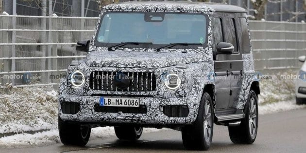 Mercedes вивів на тести AMG G63 2024 модельного року Mercedes-AMG G63 2024