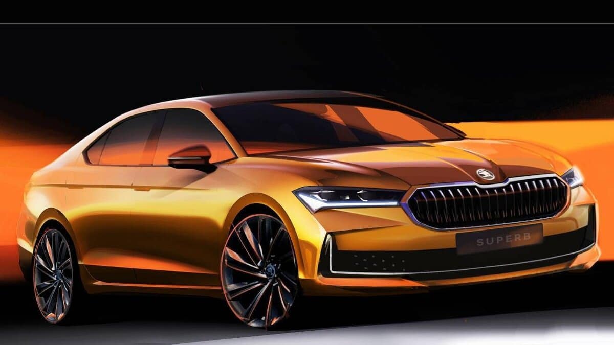 Skoda показала інтер’єр нового Superb Skoda Superb тизер
