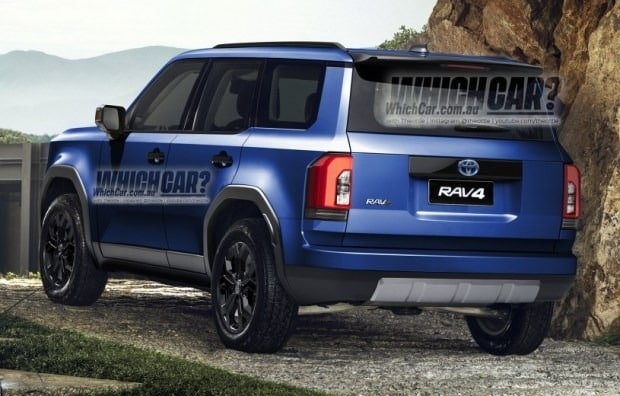 Toyota RAV4 дизайн тойота