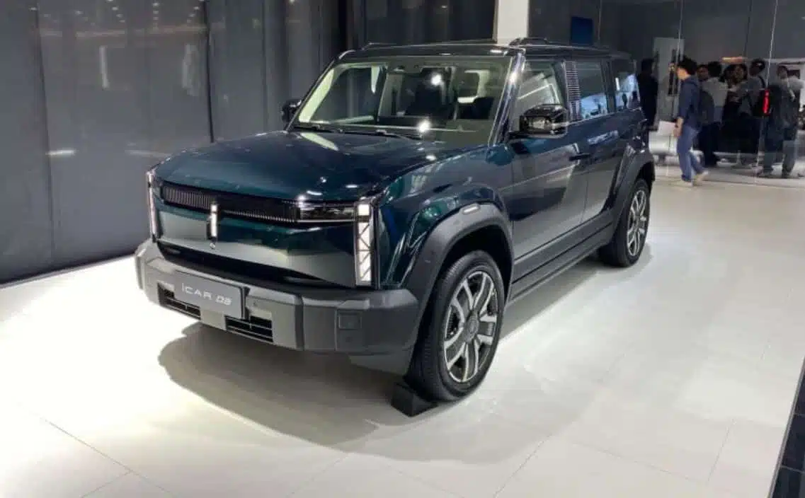 Повнопривідний кросовер Chery iCar 03 із сонячною батареєю на даху оцінили в 19 тисяч доларів Chery iCar 03