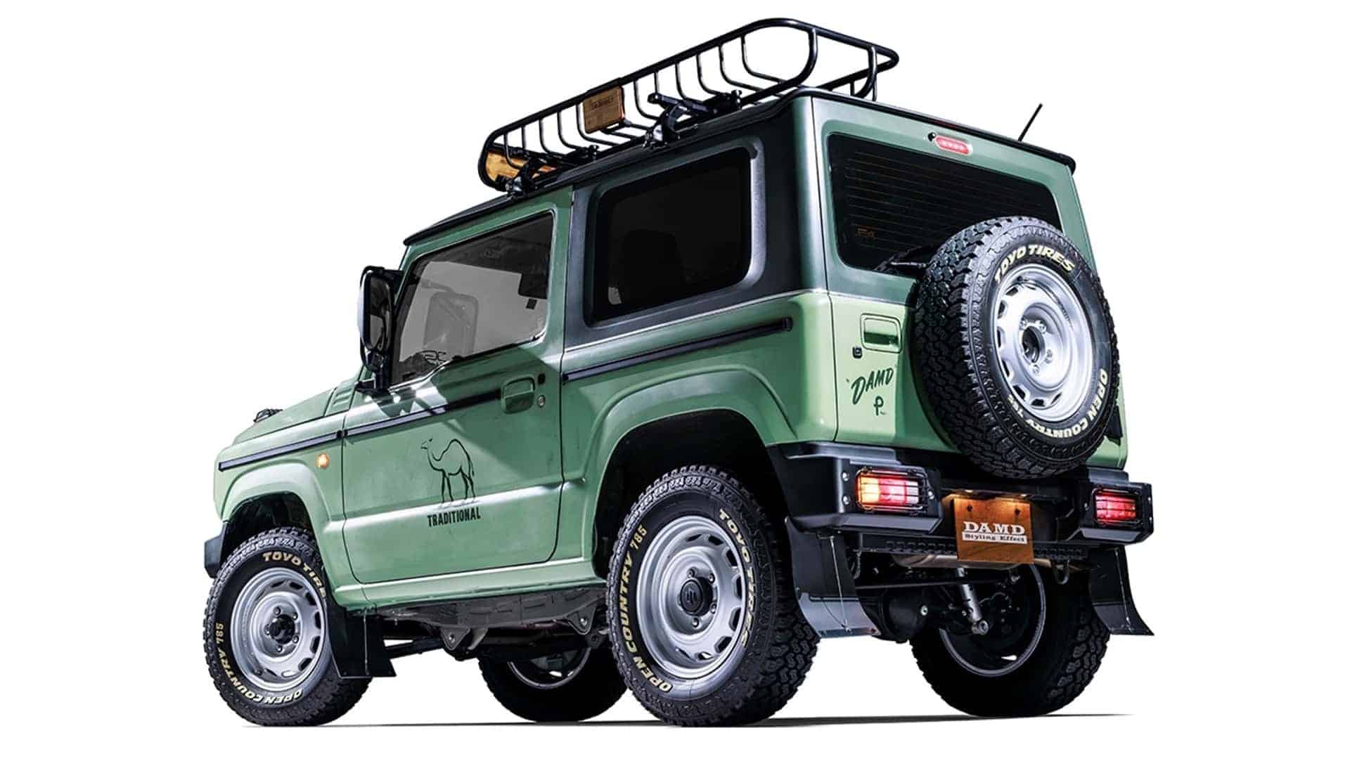 Презентовано Suzuki Jimny у стилі ралійного Mercedes-Benz G-клас Suzuki Jimny Little G Traditional