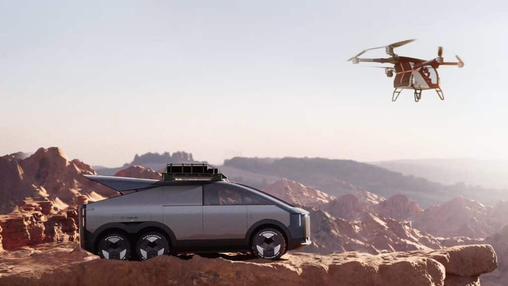 Xpeng Tesla Cybertruck