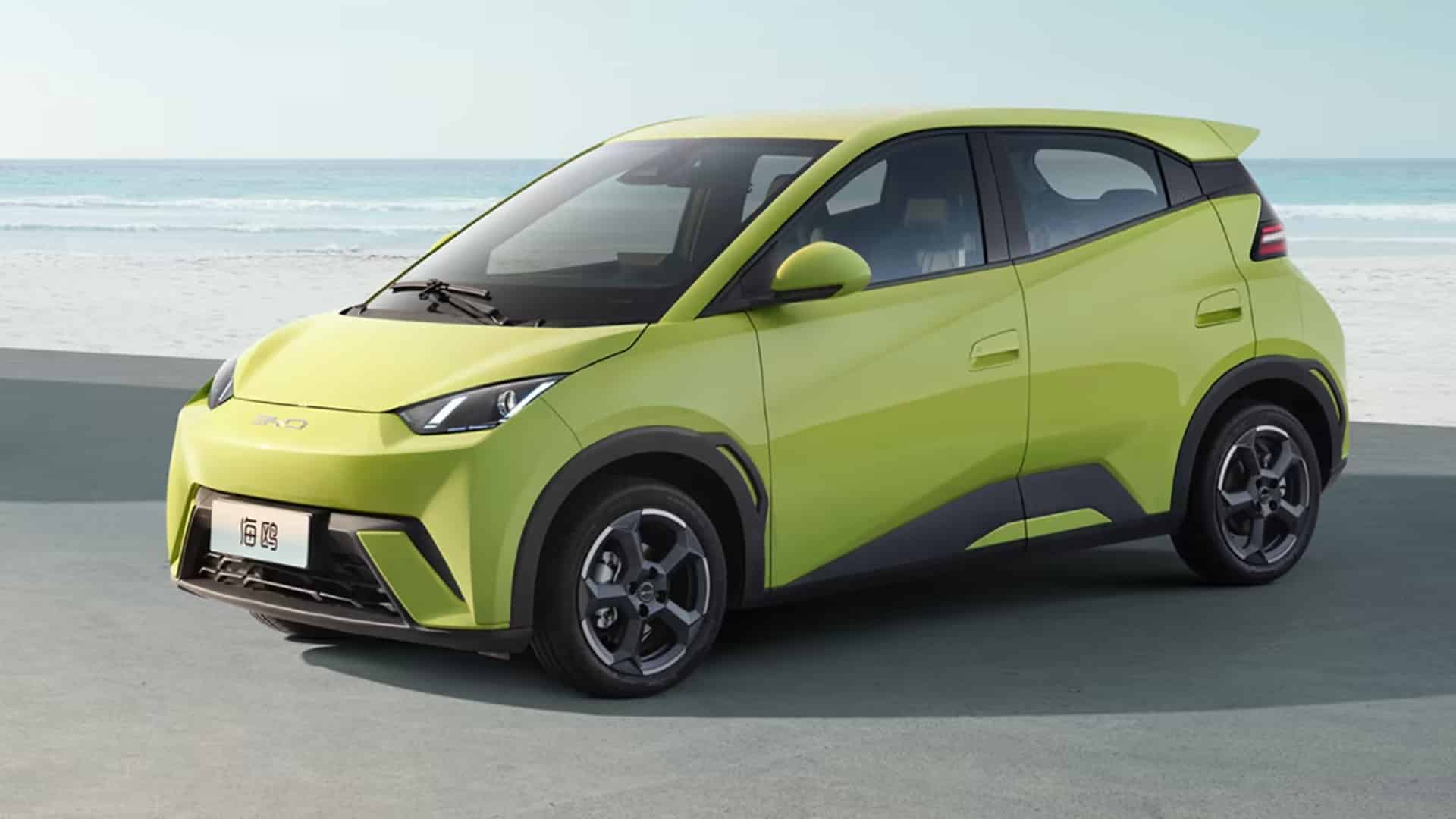 Бюджетний BYD Seagull почали продавати на експорт як Dolphin Mini BYD Seagull