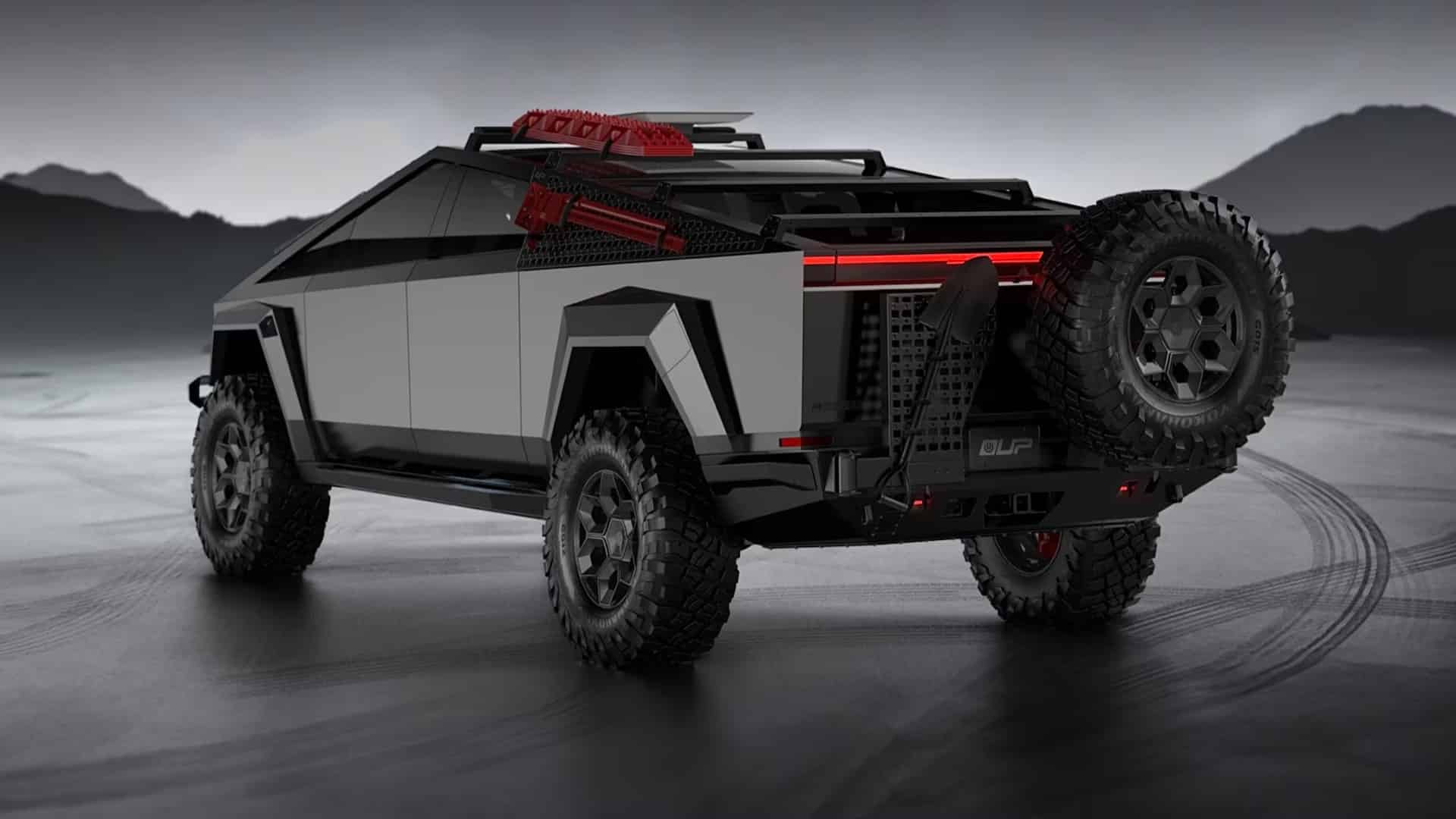 У Tesla Cybertruck, що вийшов кілька днів тому, вже з’явився позашляховий пакет Tesla Cybertruck Invincible