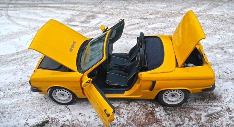 “ЗАЗ” на базі Porsche оцінили в 50 тисяч доларів ЗАЗ-968 Porsche Boxster S