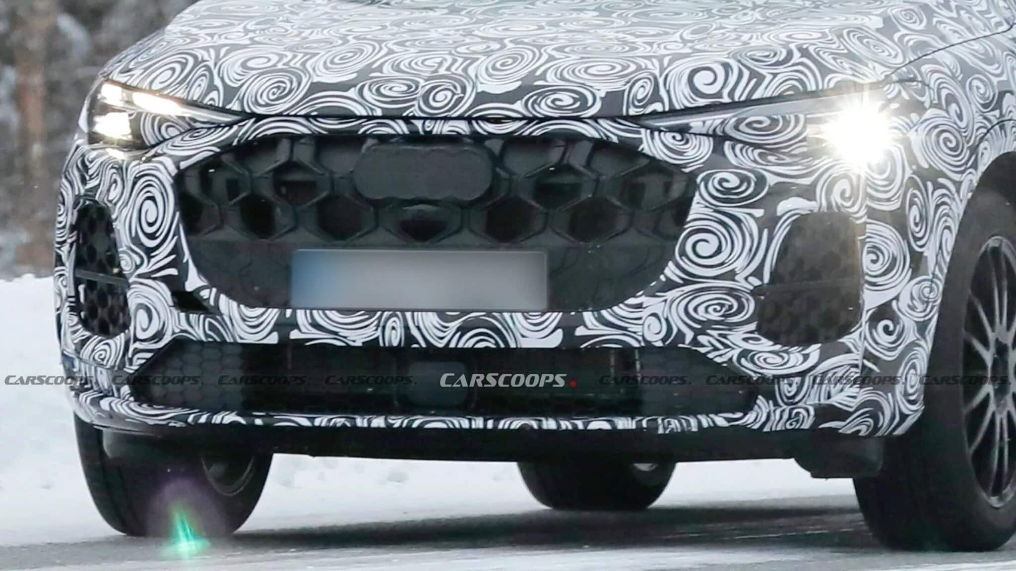 Стало відомо, як виглядатиме кросовер Audi Q5 2025 року Audi Q5 2025 камуфляж