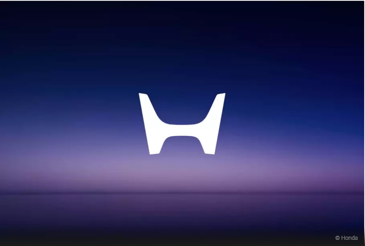Електрокари Honda отримають нову емблему електричні лого Honda 1200
