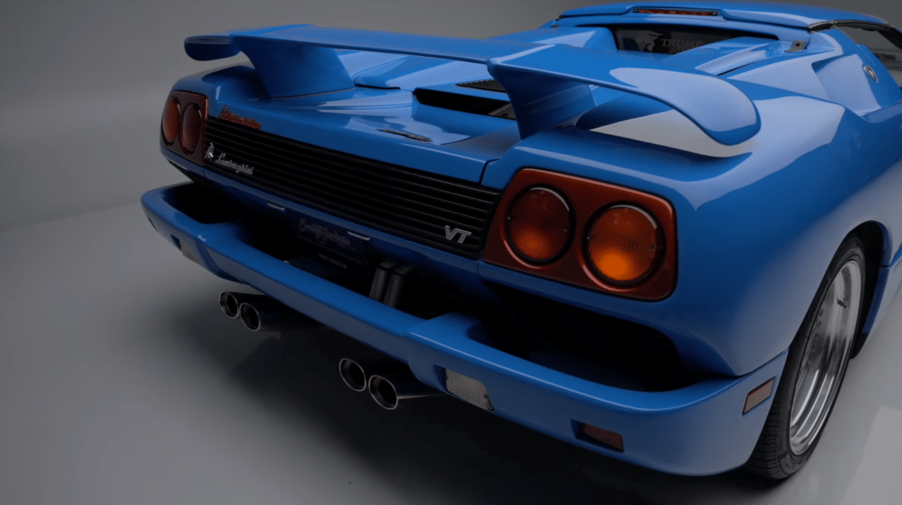 Старий Lamborghini Diablo Дональда Трампа продано за рекордну суму Lamborghini Diablo VT 1998