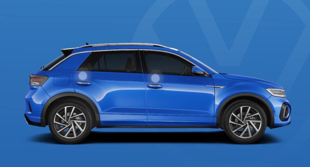 Презентовано кросовер Volkswagen T-Roc 2024 модельного року Volkswagen T-Roc 2024 профіль