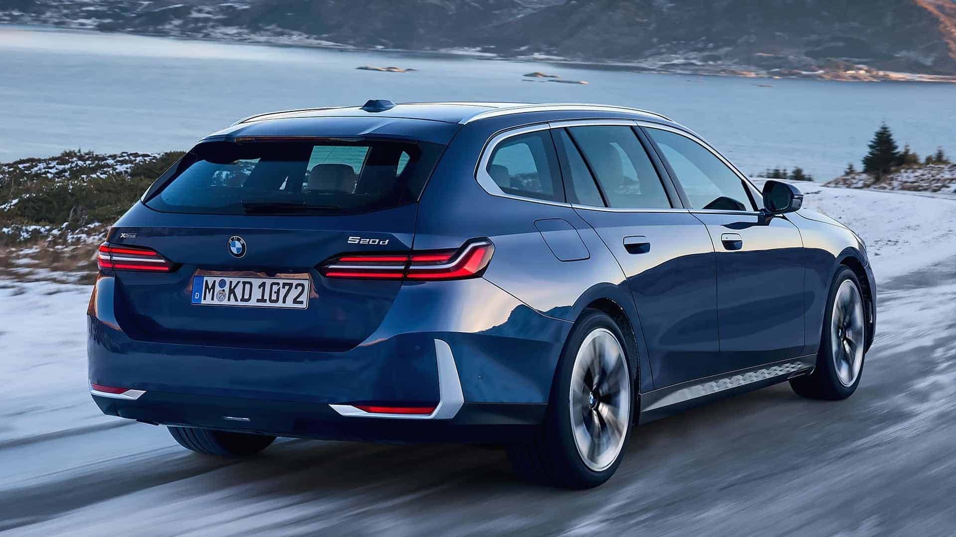 Компанія BMW вивела на ринок новий заряджений електричний універсал BMW 5 Series Touring