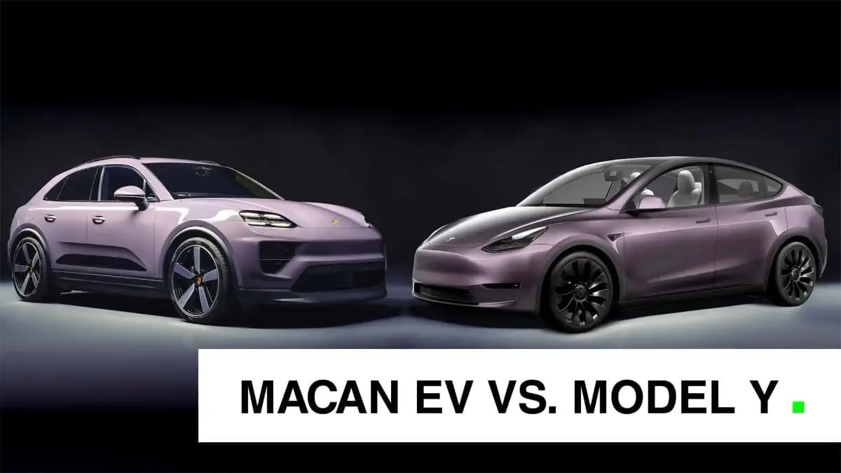 Який з електричних кросоверів краще – Porsche Macan ачи Tesla Model Y Porsche Macan - Tesla Model Y