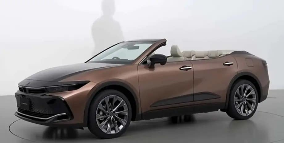 Інженери Toyota показали, як виглядає кабріолет Crown Toyota Crown кабріолет