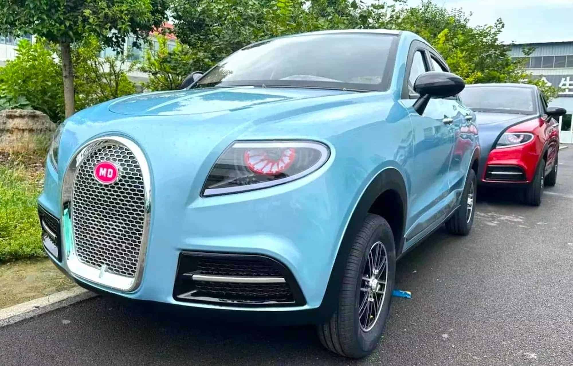 У Китаї налагодили випуск клонів Bugatti, Porsche, Aston Martin та Maserati Bugatti клон