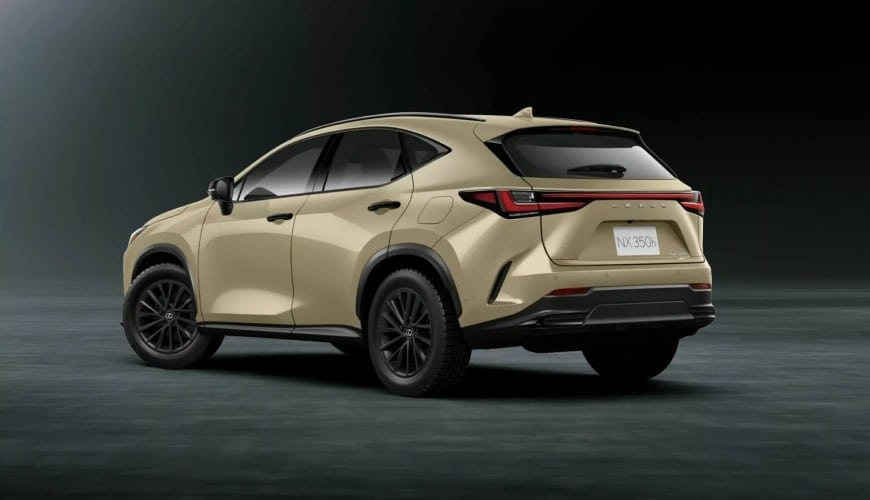 Компанія Lexus презентувала більш міцну та комфортну версію кросовера NX Lexus NX350 Overtrail