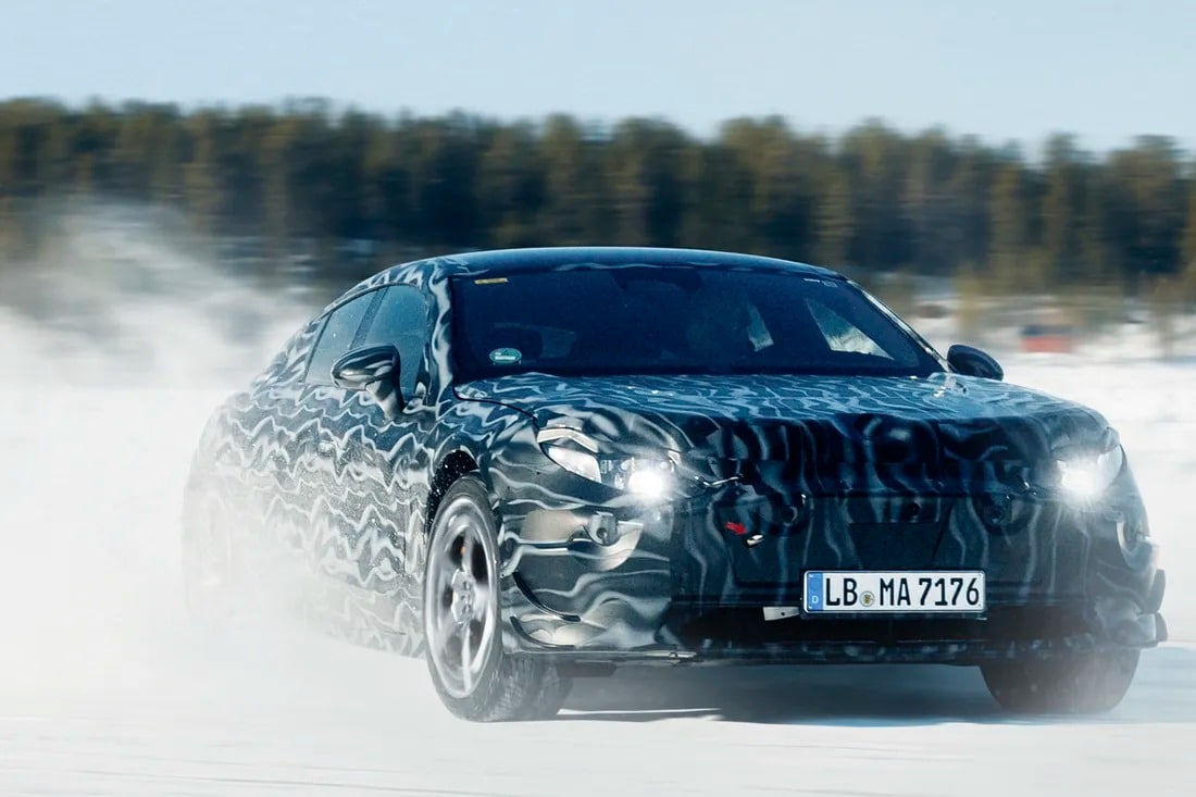 Mercedes-AMG вивів на зимові випробування перший фірмовий електромобіль GT Mercedes-AMG GT EQ