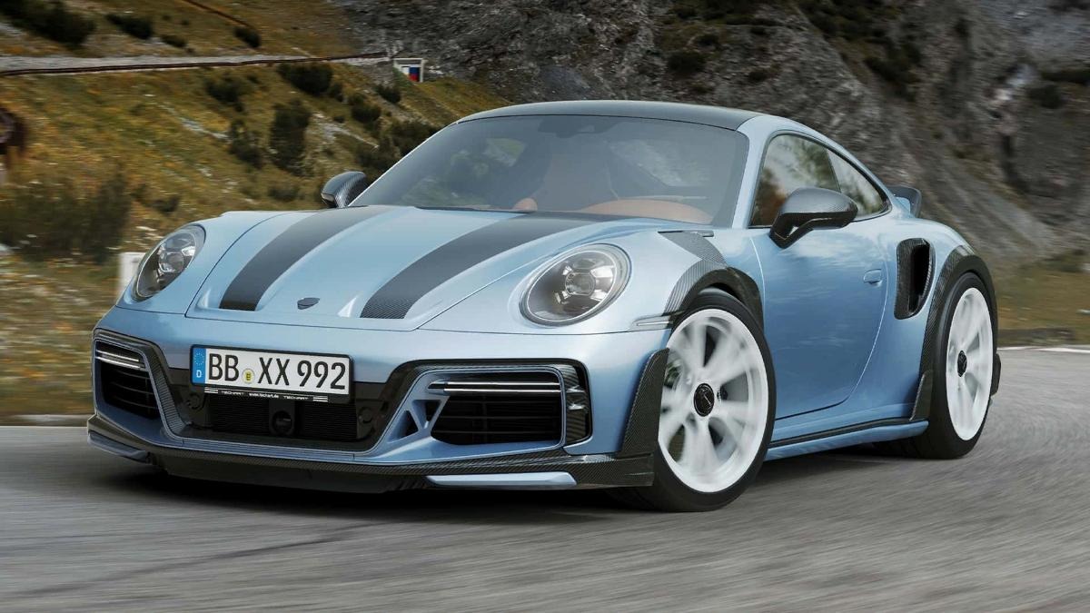 Зірки та їхні авто: на чому їздять багаті та знамениті Porsche 911 Turbo S Techart