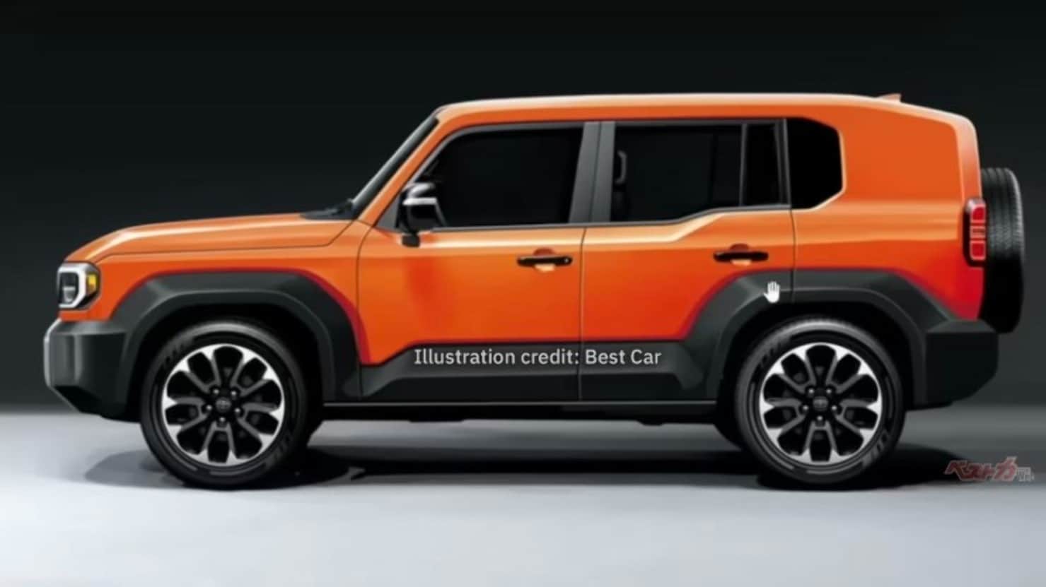 Toyota у 2024 році покаже новий компактний брутальний позашляховик Toyota Land Cruiser FJ