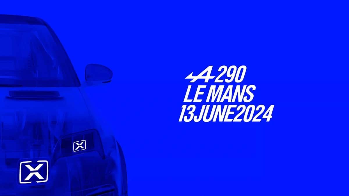 Марка Alpine презентує свій перший електромобіль на “24 годинах Ле-Мана” Alpine A290 24 Леман