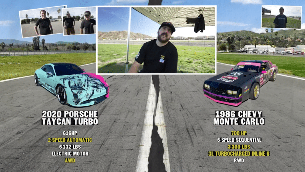 Porsche Taycan Chevrolet Monte Carlo