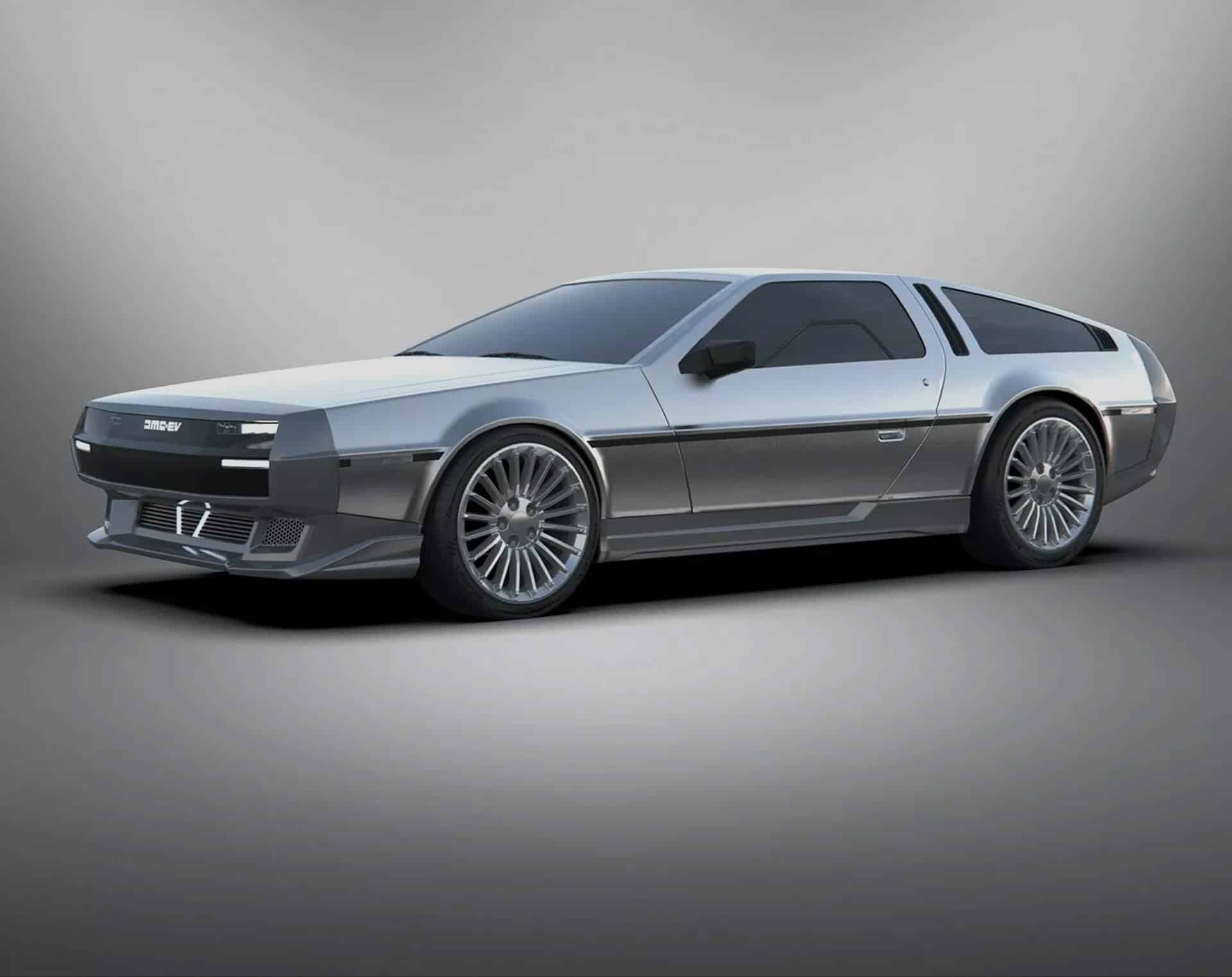 Електромобіль DeLorean DMC-12 випустять тиражем в 100 одиниць Електричний DeLorean DMC-12
