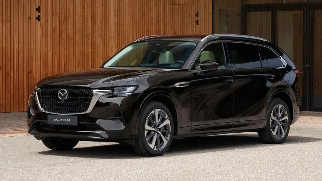Японський бренд Mazda розпочинає продаж у країнах Європи нового кросовера CX-80: розкрито комплектації Mazda CX-80 2024