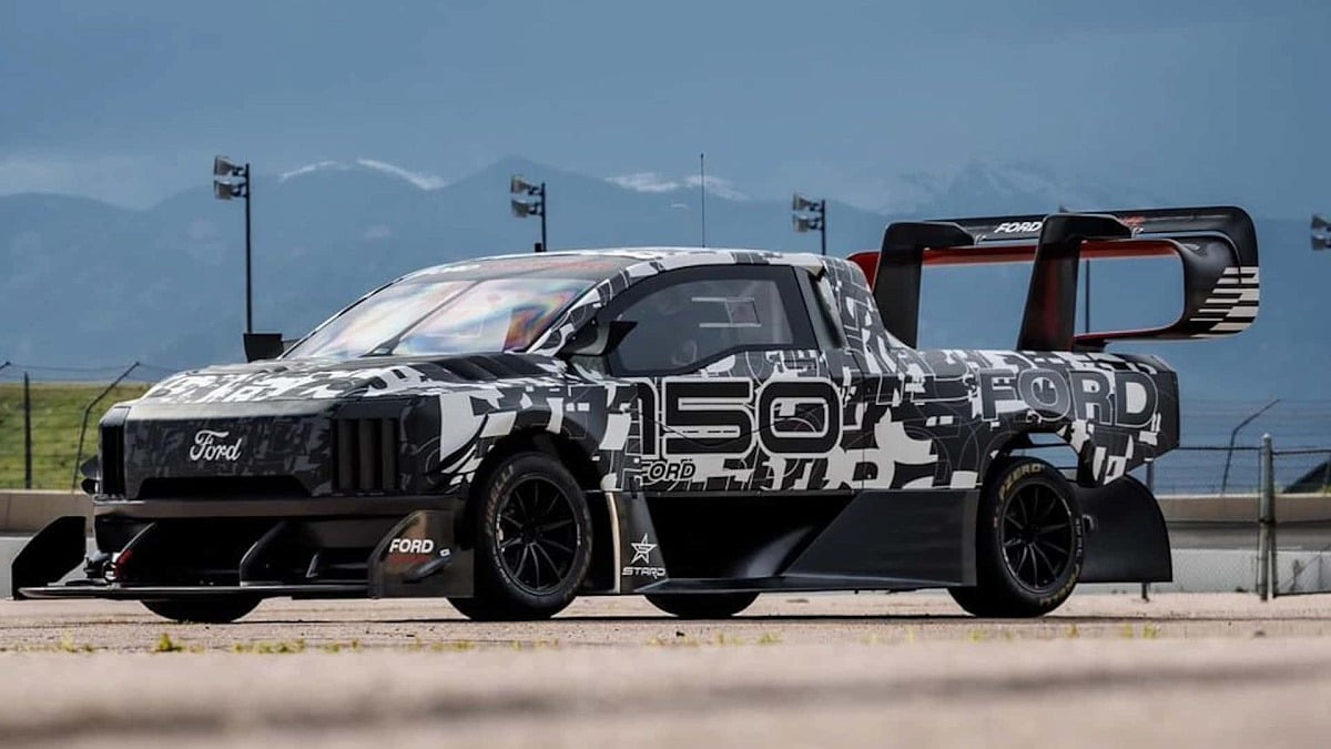 Презентовано електричну гоночну вантажівку Ford Pikes Peak Ford Pikes Peak