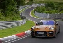 Porsche показала на відео рекордний заїзд нової Panamera Turbo S E-Hybrid на Нюрбургринзі