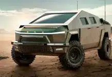 На базі Tesla Cybertruck зробили броньовик Sting: фото Sting