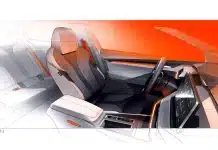 Інтер’єр майбутнього електромобіля Skoda Elroq буде виконаний з екологічно чистих матеріалів Skoda Elroq