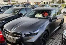 В Україні з’явився перший BMW M5 нового покоління на 727 сил: фото BMW M5