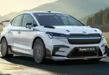 Автовиробник Skoda створив зі свого електромобіля гоночну машину для треку Enyaq RS Race