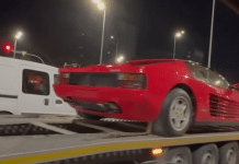 Вперше культовий суперкар Ferrari Testarossa з 80-х помічено в Україні (відео) Ferrari Testarossa