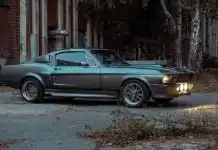 В Україну привезли Ford Mustang Eleanor із фільму “Викрасти за 60 секунд” (фото) Ford Mustang Eleanor