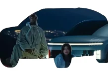 Новий великий електрокросовер Hyundai: автовиробник показав передню частину Ioniq 9 Hyundai Ioniq 9