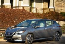 Топ-5 свіжопригнаних електромобілів в Україні за жовтень Nissan Leaf