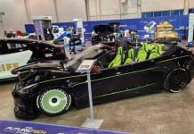 Українці представили кабріолет Tesla Model 3 з інтер’єром Lamborghini на SEMA-2024 Tesla Model 3