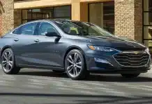 Топ-6 недорогих автомобілів, які зникнуть з ринку у 2025 році Chevrolet Malibu