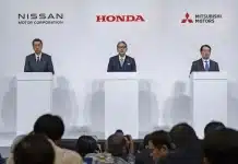 Honda, Nissan та Mitsubishi планують злиття — це буде третій за величиною автовиробник у світі Honda, Nissan та Mitsubishi