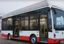 Перший український електробус Еталон «Мальва-Електро» презентували на відео Мальва-Електро