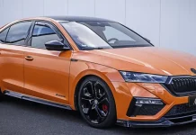 Skoda Octavia RS отримала яскравий тюнінг від Milotec (фото) Skoda Octavia RS