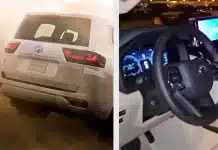 Оновлення позашляховика Toyota Land Cruiser 300 у 2025 році: перші зображення інтер’єра Toyota Land Cruiser 300
