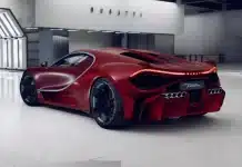 Bugatti Tourbillon отримає вихлопну систему з 8 патрубками завдяки пакету за $250 000 Bugatti Tourbillon