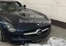 Легендарний суперкар Mercedes-Benz з «крилом чайки» вилучили при спробі вивозу з України Mercedes SLS AMG